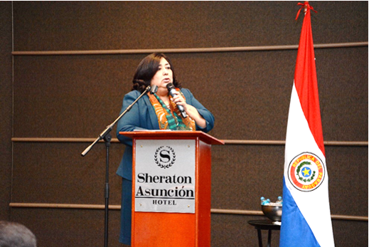 Fiscal Dra. María Teresa Martínez Acosta (Paraguay).  